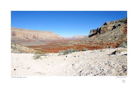 Trail head to Supai village